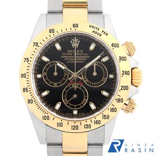 ロレックス(ROLEX)のロレックス デイトナ 116523 ブラック M番 メンズ 中古 腕時計(腕時計(アナログ))