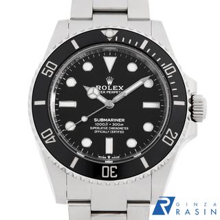 ロレックス(ROLEX)のロレックス サブマリーナ ノンデイト 124060 ブラック ランダム番 メンズ 中古 腕時計(腕時計(アナログ))