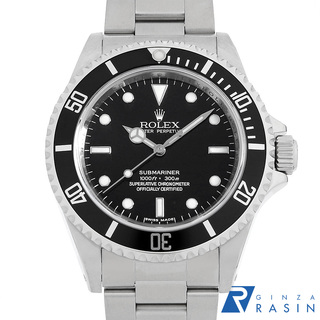 ロレックス(ROLEX)のロレックス サブマリーナ ノンデイト 14060M ブラック M番 メンズ 中古 腕時計(腕時計(アナログ))