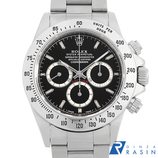 ロレックス(ROLEX)のロレックス デイトナ 16520 ブラック オールトリチウム シングルバックル L番 メンズ 中古 腕時計(腕時計(アナログ))