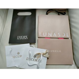 コスメデコルテ(COSME DECORTE)のLUNASOL、KANEBO、デコルテ　ショッパー5点(その他)