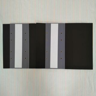 SAKURAI スター黒表紙（背幅5cm）セット×2(ファイル/バインダー)