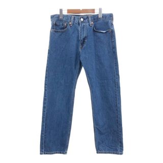 リーバイス(Levi's)のLevi's リーバイス 505 デニムパンツ ブルー (メンズ W32 L29) 中古 古着 Q7435(デニム/ジーンズ)