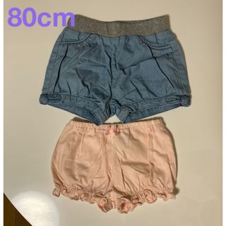 ユニクロ(UNIQLO)のショートパンツ　ベビー　80(パンツ)