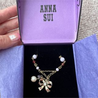 アナスイ(ANNA SUI)のANNA SUI リボンネックレス(ネックレス)