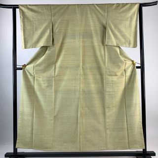 紬 身丈155.5cm 裄丈61cm 正絹 美品 名品 【中古】(着物)