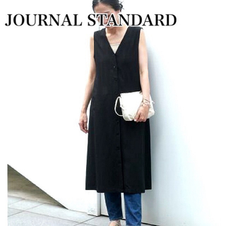 JOURNAL STANDARD - 【新品未使用】JOURNAL STANDARDリネンブレンドロングジレワンピース