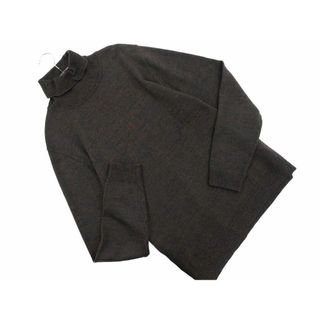 アバハウス(ABAHOUSE)のABAHOUSE アバハウス ecru タートルネック ニット セーター size46/茶 ◇■ メンズ(ニット/セーター)