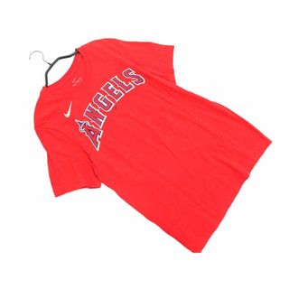 ナイキ(NIKE)のNIKE ナイキ ロサンゼルス・エンゼルス 17 大谷翔平 ロゴ Tシャツ sizeS/赤 ■◆ メンズ(Tシャツ/カットソー(半袖/袖なし))