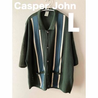 Casper John キャスパージョン　　グリーン/Ｌ(Tシャツ/カットソー(半袖/袖なし))