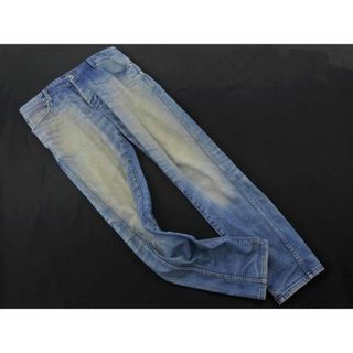 SCOTCH & SODA スコッチアンドソーダ AMS BLAUW USED加工 ボタンフライ デニムパンツ size32/青 ■■ メンズ