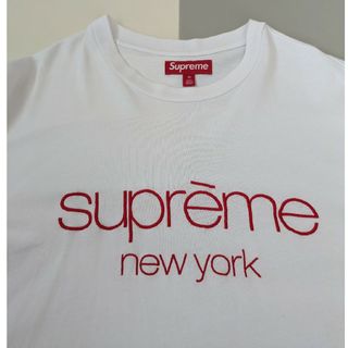 シュプリーム(Supreme)のSupreme Classic Logo S/S Top Mサイズ(Tシャツ/カットソー(半袖/袖なし))