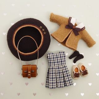 プチブライス洋服☆制服☆6点セット(その他)