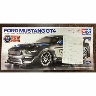 【ジャンク】タミヤ 1/10 電動RCカーシリーズフォード マスタングGT4(プラモデル)