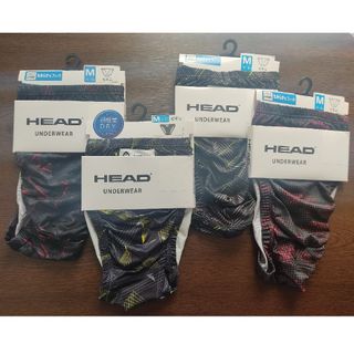 ヘッド(HEAD)の≪購入不可≫HEAD メンズビキニブリーフ Mサイズ4枚 (*MR2Y21)(その他)