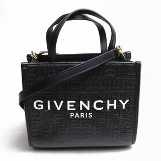 ジバンシィ(GIVENCHY)のGivenchy ジバンシー G-TOTE スモール 2Wayショルダーバッグ ブラック BB50N0B1GT 001 レディース【中古】【美品】(ショルダーバッグ)