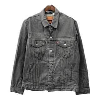 リーバイス(Levi's)のLevi's リーバイス 70797 デニム トラッカージャケット 大きいサイズ グレー (メンズ 2XL) 中古 古着 Q7466(Gジャン/デニムジャケット)