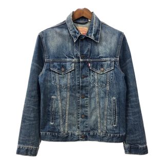 リーバイス(Levi's)のLevi's リーバイス 47024 デニム トラッカージャケット ブルー (メンズ M) 中古 古着 Q7469(Gジャン/デニムジャケット)