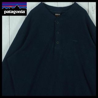 パタゴニア(patagonia)の【希少】パタゴニア フリース 90s CAPILENE スナップT USA製 L(スウェット)