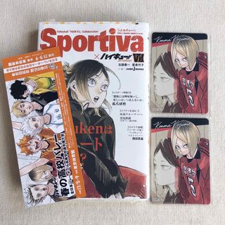 【新品】ハイキュー!! 孤爪研磨 マグネット　ショーセツバン　特典　しおり　音駒(その他)