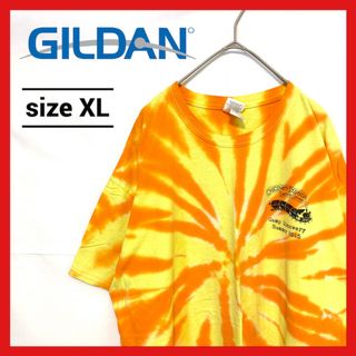 90s 古着 ギルダン Tシャツ タイダイ オーバーサイズ XL 