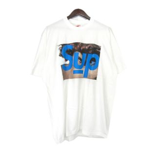 Supreme - シュプリーム Supreme × アンダーカバー UNDERCOVER ■ 23SS 【 Face Tee White 】 フロント フォト プリント ロゴ フェース 半袖 Tシャツ h0821