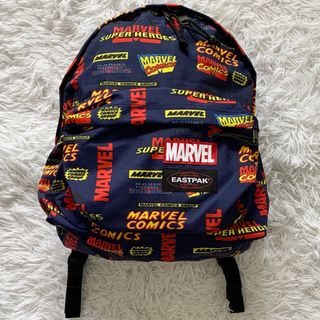 イーストパック(EASTPAK)の新品 イーストパック×マーベル コラボ バックパック アメコミ風 総柄 リュック(バッグパック/リュック)