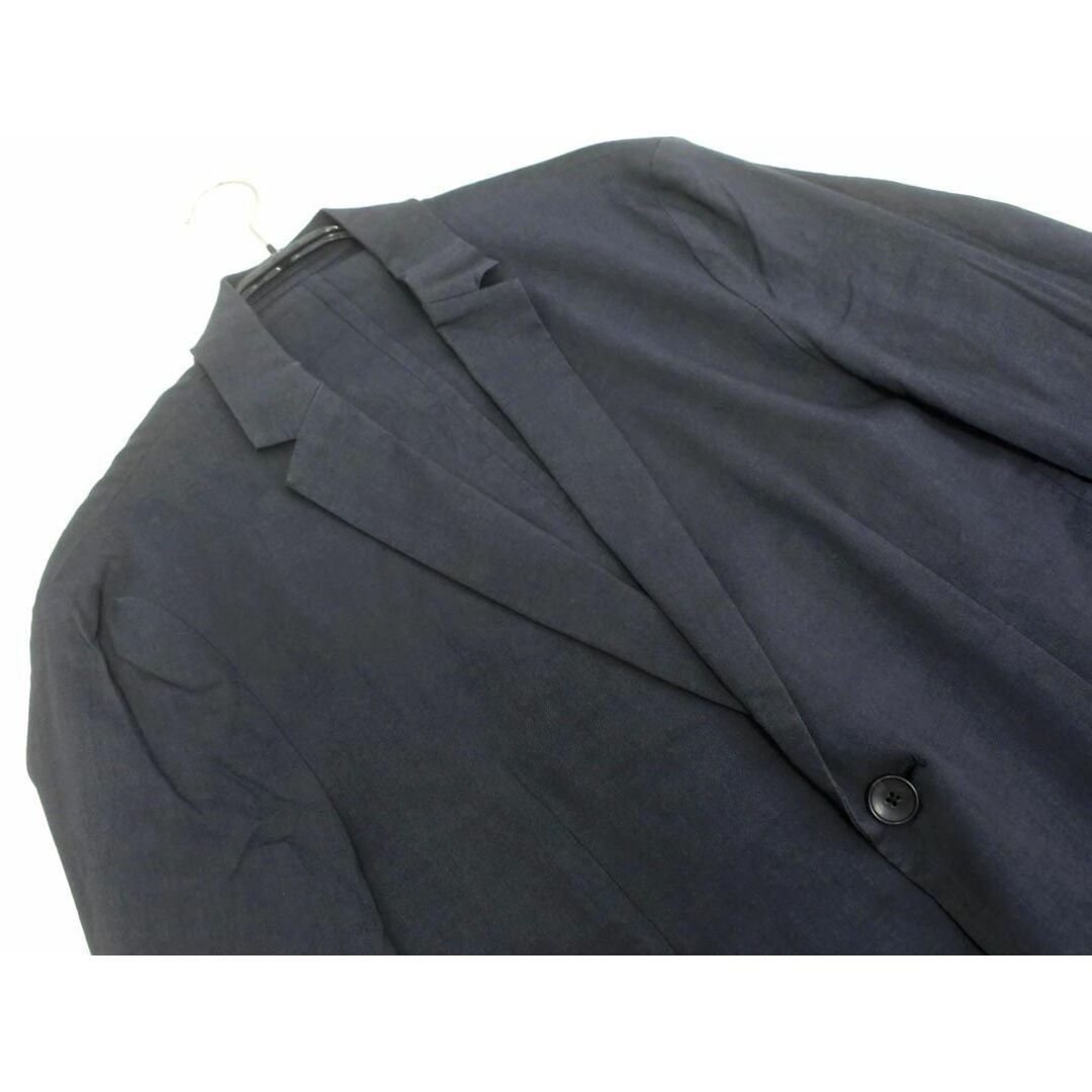 theory セオリー リネン混 テーラード ジャケット size38/紺 ■◇ メンズ theory セオリー リネン混 テーラード ジャケット size38/紺 ■◇ メンズ