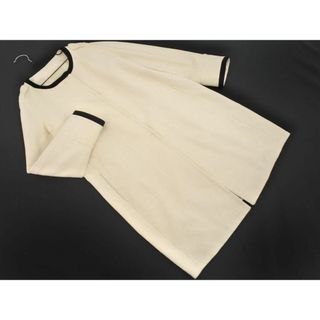 マックスマーラ(Max Mara)のMax Mara マックスマーラ ノーカラー コート size44/アイボリー ■◇◎レディース(その他)