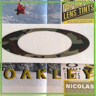 Oakley - OAKLEYオークリーUS限定BIGカモオーバルダイカットステッカーgreen