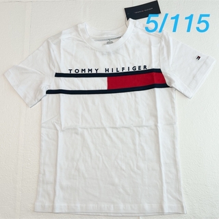 ポロラルフローレン(POLO RALPH LAUREN)のトミーヒルフィガー 半袖Tシャツ ホワイト 5/115(Tシャツ/カットソー)