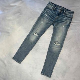 アメリカンイーグル(American Eagle)の古着✨AMERICAN EAGLE アメリカンイーグル　スキニー　デニム　29(デニム/ジーンズ)