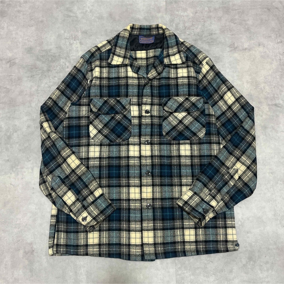 50s pendleton ボードシャツ ウールシャツ | フリマアプリ 50s pendleton ボードシャツ ウールシャツ | フリマアプリ
