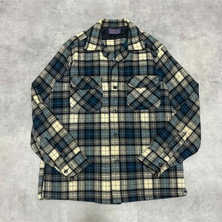PENDLETON - 50s pendleton ボードシャツ ウールシャツ