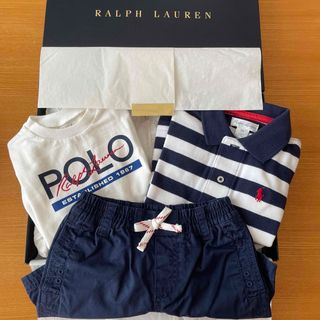 ラルフローレン(Ralph Lauren)の★新品タグ付き★ラルフローレン ポロシャツ・Tシャツ・短パンのセット(Ｔシャツ)