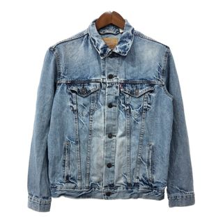 リーバイス(Levi's)のLevi's リーバイス 72334 デニム トラッカージャケット ライトブルー (メンズ M) 中古 古着 Q7470(Gジャン/デニムジャケット)