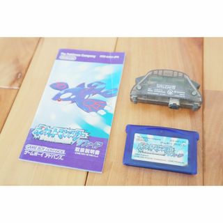 任天堂 - 【美品 & ワイヤレスアダプタ付】ポケモン サファイア ゲームボーイ アドバンス