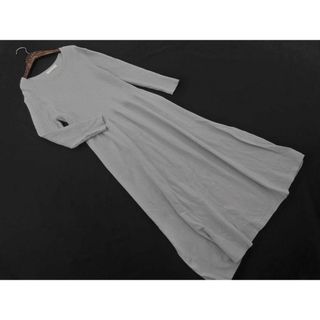 エニィスィス リブ ニット ワンピース size2/グレー ■◇ レディース