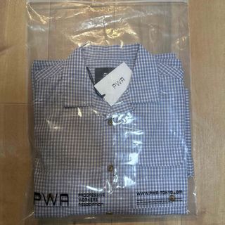 新品24SS PWA MINI SUCKER S/S SHIRT チェックシャツ