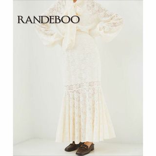 ランデブー(RANDEBOO)の【送料無料】RANDEBOO Mermaid lace skirt FREE(ロングスカート)