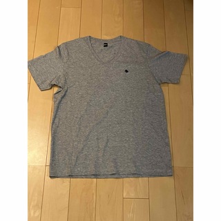 GUNZE - [グンゼ] Tシャツ POLO Vネック メンズ　 グレー 半袖Tシャツ