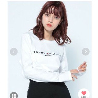 トミーヒルフィガー 長袖Tシャツ