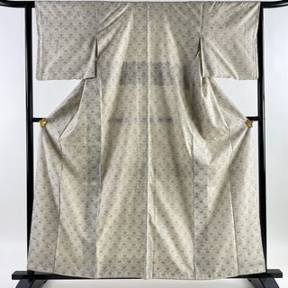 お召 身丈161cm 裄丈62.5cm 正絹 美品 逸品 【中古】(着物)