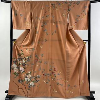 訪問着 身丈164cm 裄丈66.5cm 正絹 美品 名品 【中古】(着物)