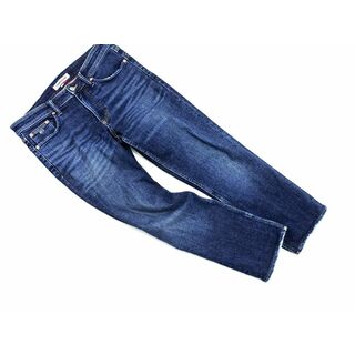 tommy jeans トミージーンズ USED加工 テーパード デニムパンツ size30/インディゴ ■■ メンズ(デニム/ジーンズ)