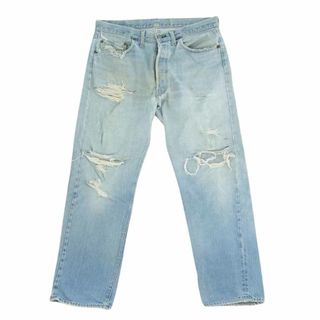 リーバイス(Levi's)のLevi's リーバイス デニムパンツ ヴィンテージ 501 66前期 スモールe ストレート デニム パンツ インディゴブルー系【中古】(その他)