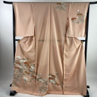 訪問着 身丈177cm 裄丈67cm 正絹 美品 秀品 【中古】(着物)