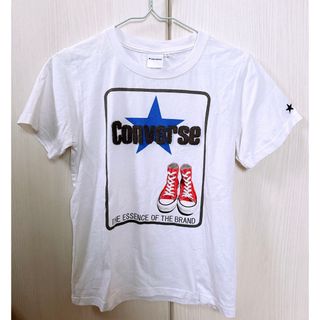 コンバース(CONVERSE)のCONVERSE コンバース Tシャツ 150cm 半袖 ホワイト(Tシャツ/カットソー)