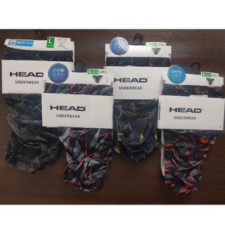 ヘッド(HEAD)のHEAD メンズビキニブリーフ Lサイズ4枚 (*LY2O23)(その他)