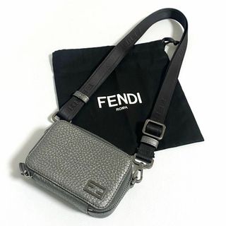 FENDI - FENDI / ショルダーバッグ カメラバッグ グレー